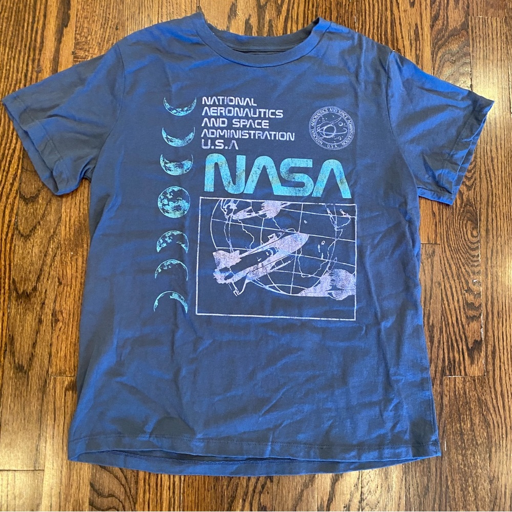NASA Graphic Short Sleeve Tee - Blue